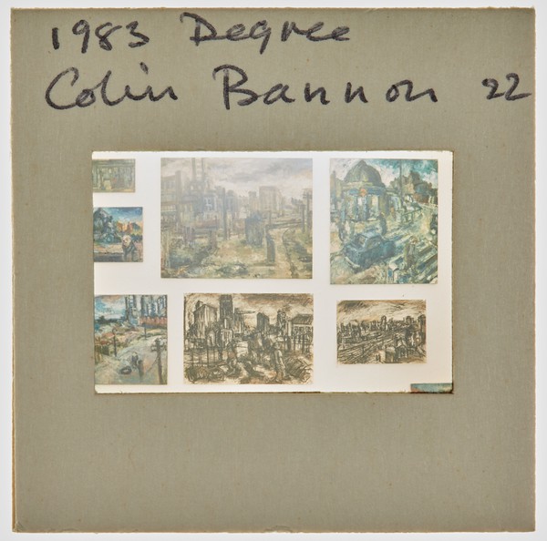 1983 BA Degree Show Slide - 'Colin Bannon'