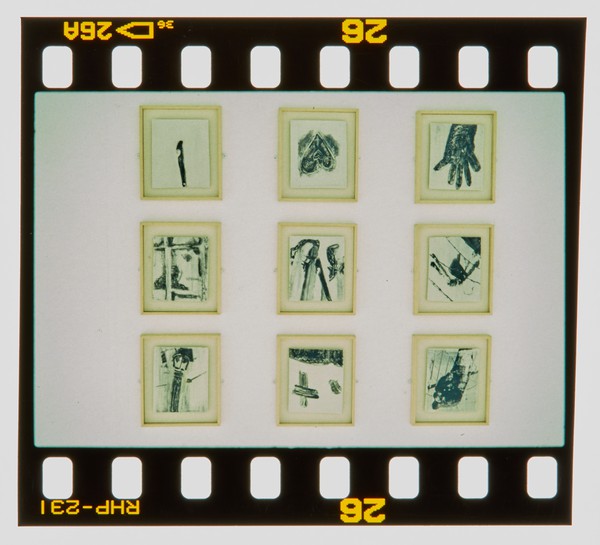 2000 MA Printmaking Part Time Degree Show Slide - Creator unknown