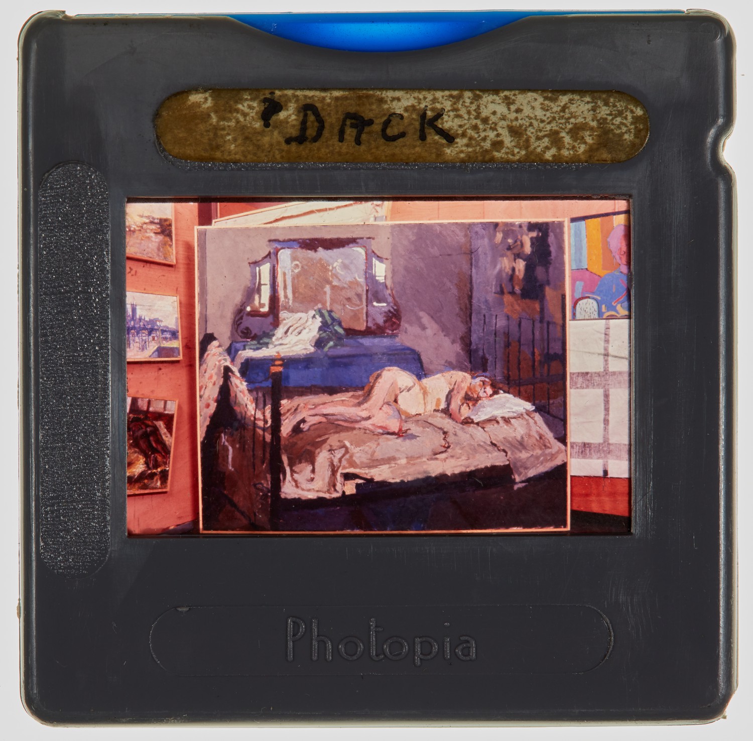 1967 Diploma in Painting Degree Show Slide - 'D Dack'