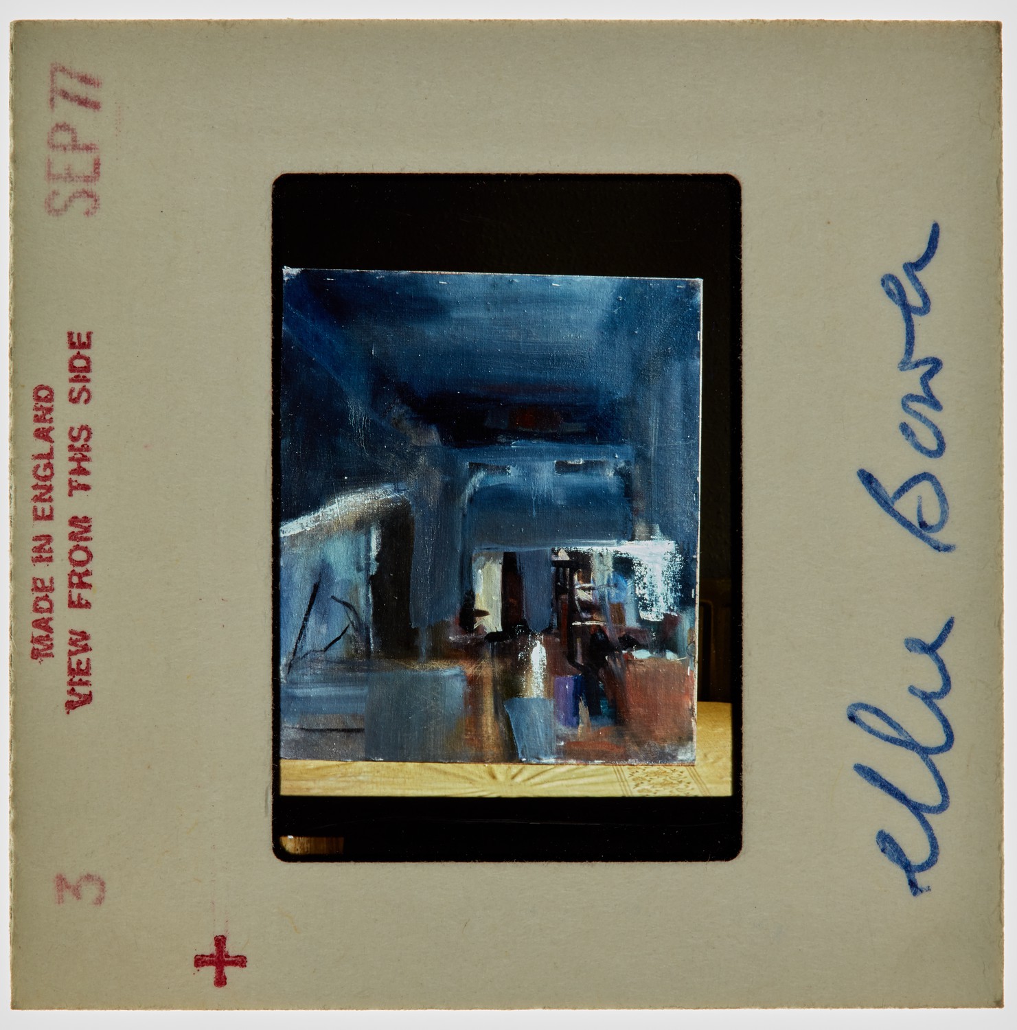 1977 BA Degree Show Slide - 'Ellie Bowen'