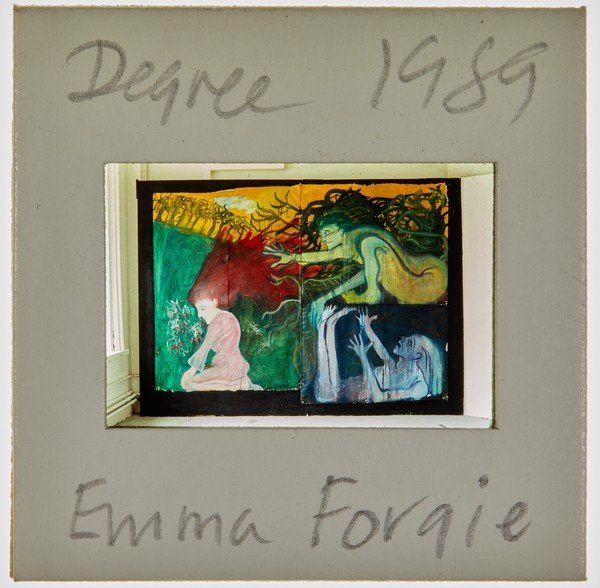 1989 BA Degree Show Slide - 'Emma Forgie'