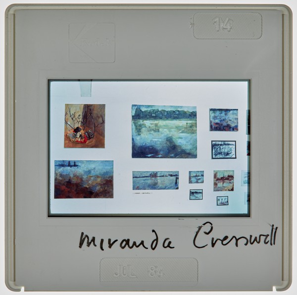 1984 2nd Year Degree Show Slide - 'Miranda Creswell'