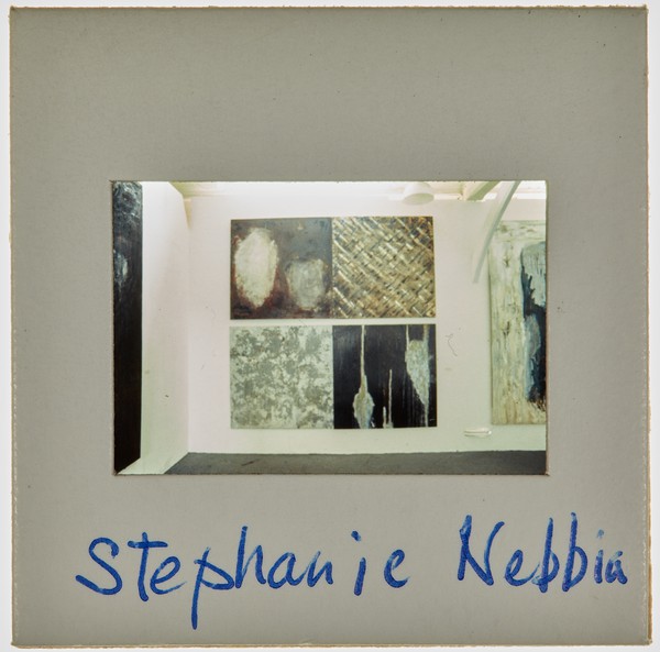 1988 BA Painting Degree Show Slide - 'Stephanie Nebbia'