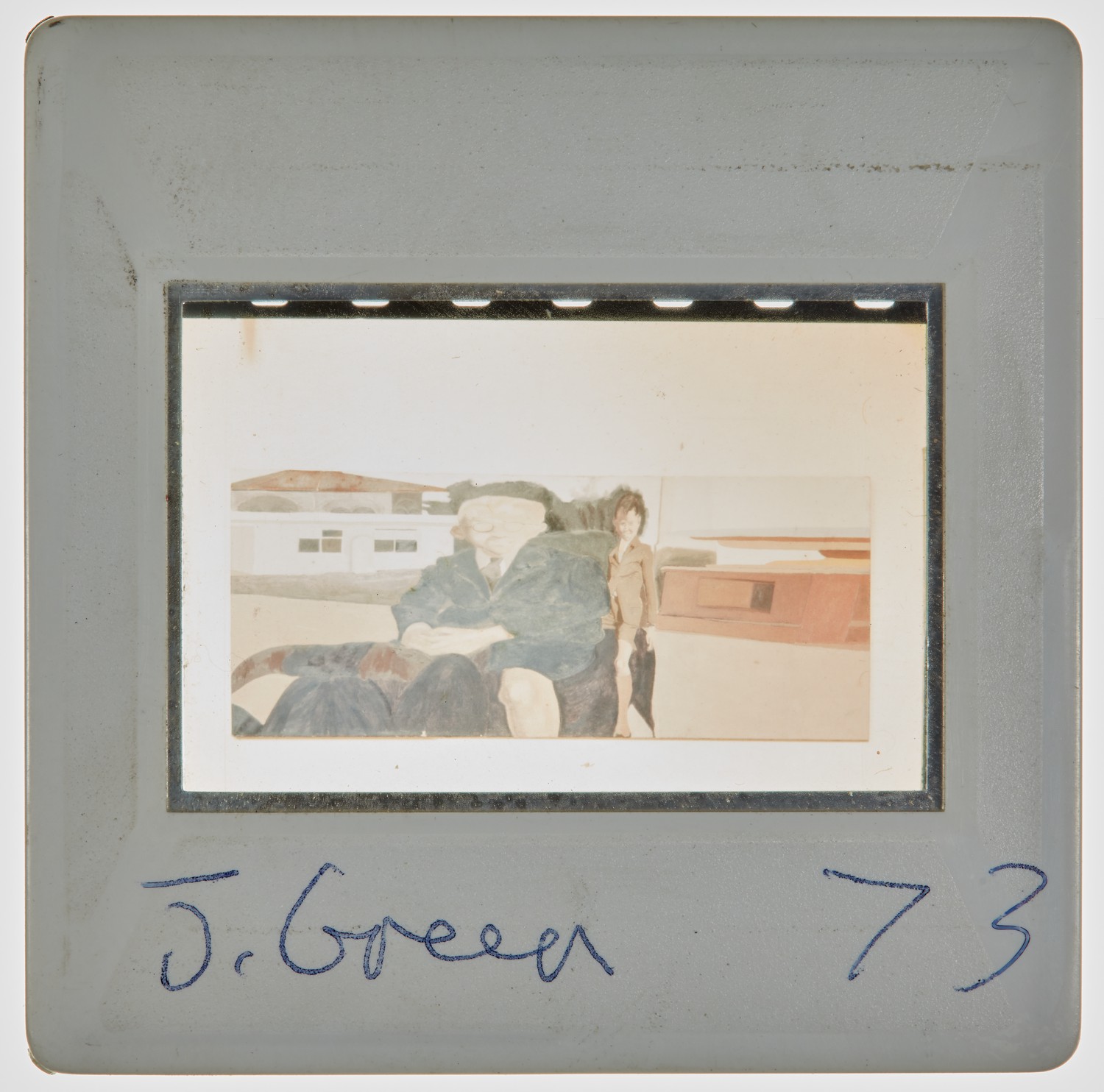 1973 Diploma Degree Show Slide - 'J Green'