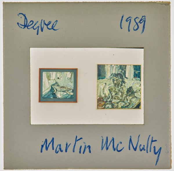 1989 BA Degree Show Slide - 'Martin McNulty'