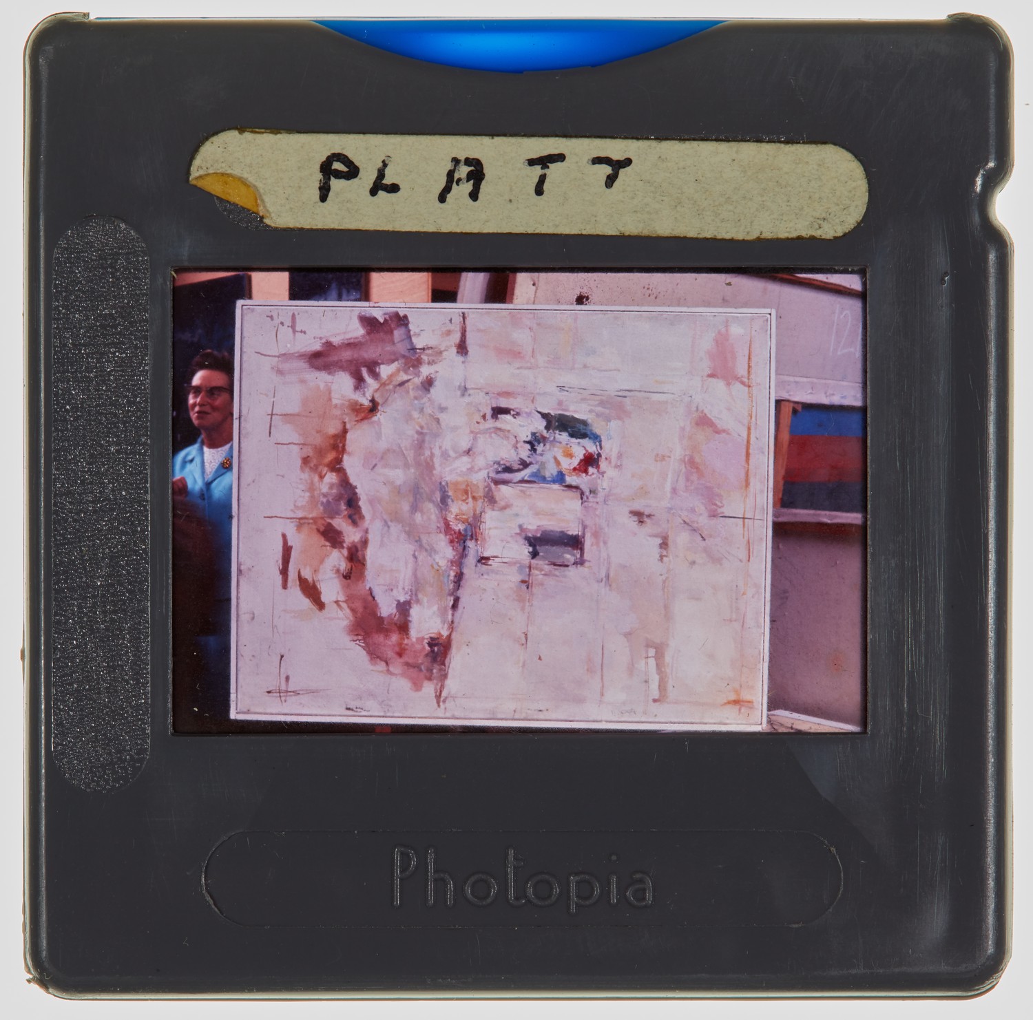1967 Diploma in Painting Degree Show Slide - 'Platt'