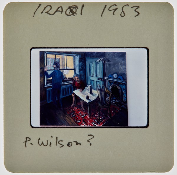 1983 Iraqi Exhibition Slide - 'P Wilson'