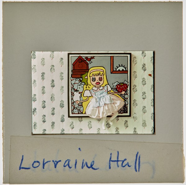 1988 BA Painting Degree Show Slide - 'Lorraine Hall'