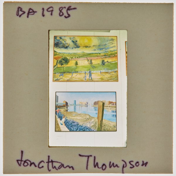 1985 BA Degree Show Slide - 'Jonathan Thompson'