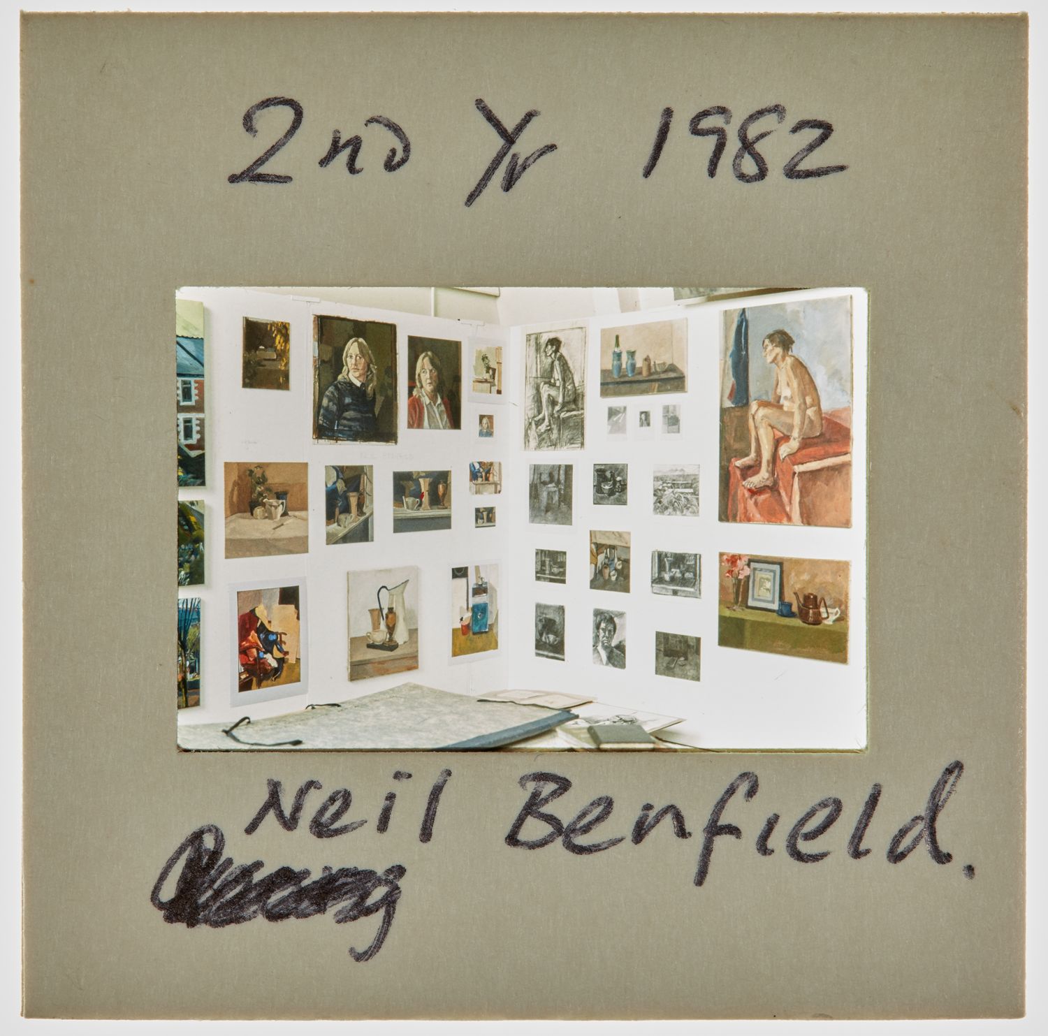 1982 2nd Year Summer Exhibition Slide - 'Neil Benfield'