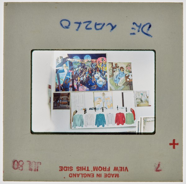 1980 2nd Year Degree Show Slide - 'De Lazlo'