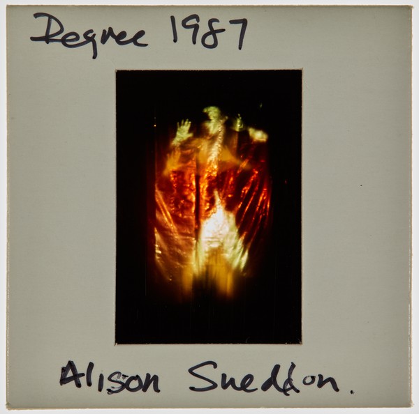 1987 BA Degree Show Slide - 'Alison Sneddon'
