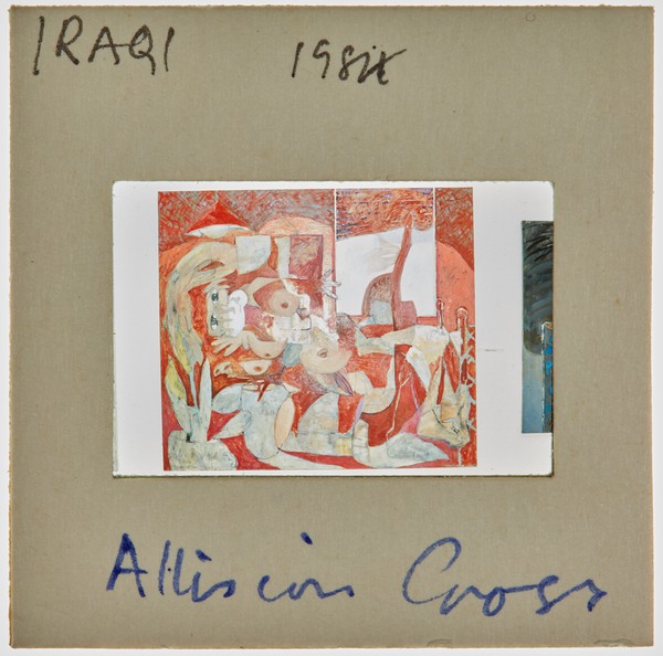 1984 Iraqi Exhibition Slide - 'Allison Cross'