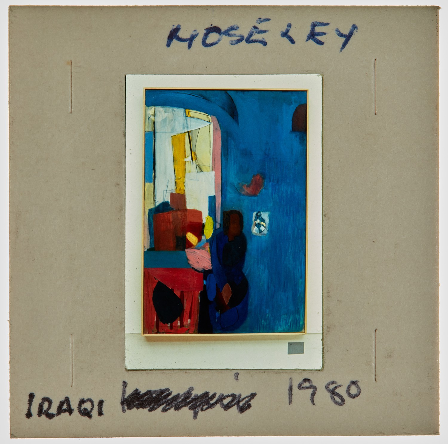 1980 Iraqi Exhibition Slide - 'Moseley'
