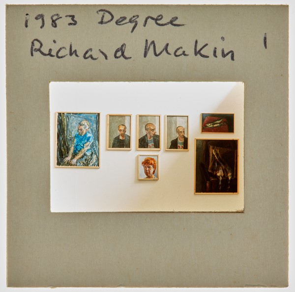 1983 BA Degree Show Slide - 'Richard Makin'