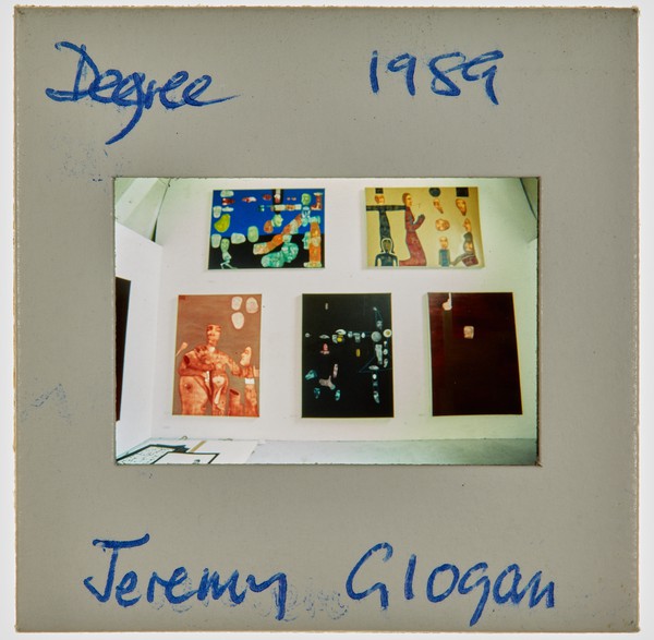 1989 BA Degree Show Slide - 'Jeremy Clogan'