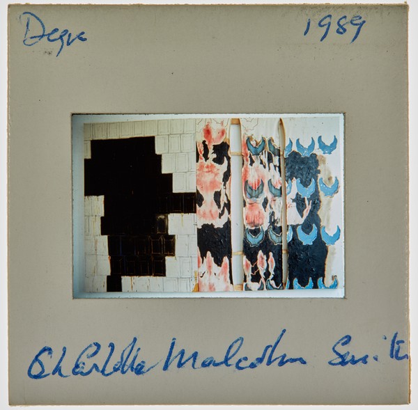1989 BA Degree Show Slide - 'Charlotte Malcolm Smith'