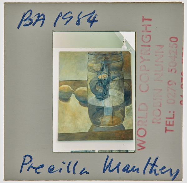 1984 BA Degree Show Slide - 'Priscilla Manthey'