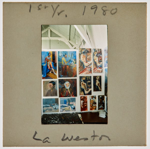 1980 1st Year Degree Show Slide - 'La Weston'