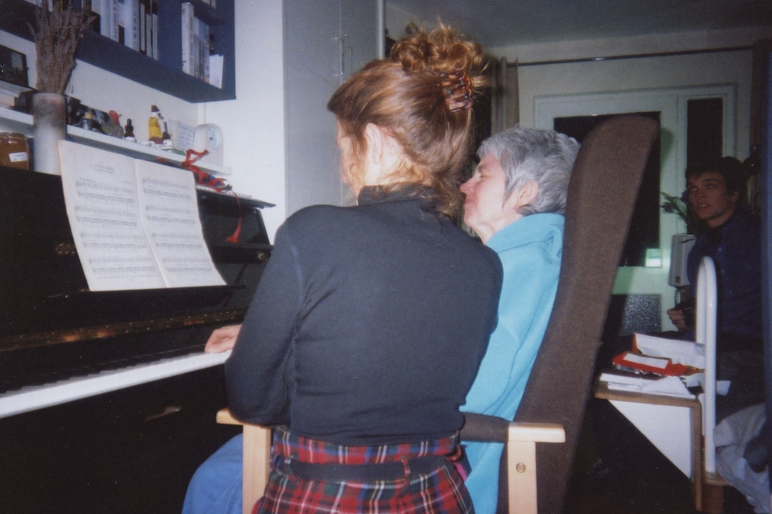 Lindsay Cooper and Sally Potter at the piano