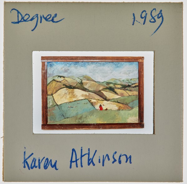 1989 BA Degree Show Slide - 'Karen Atkinson'