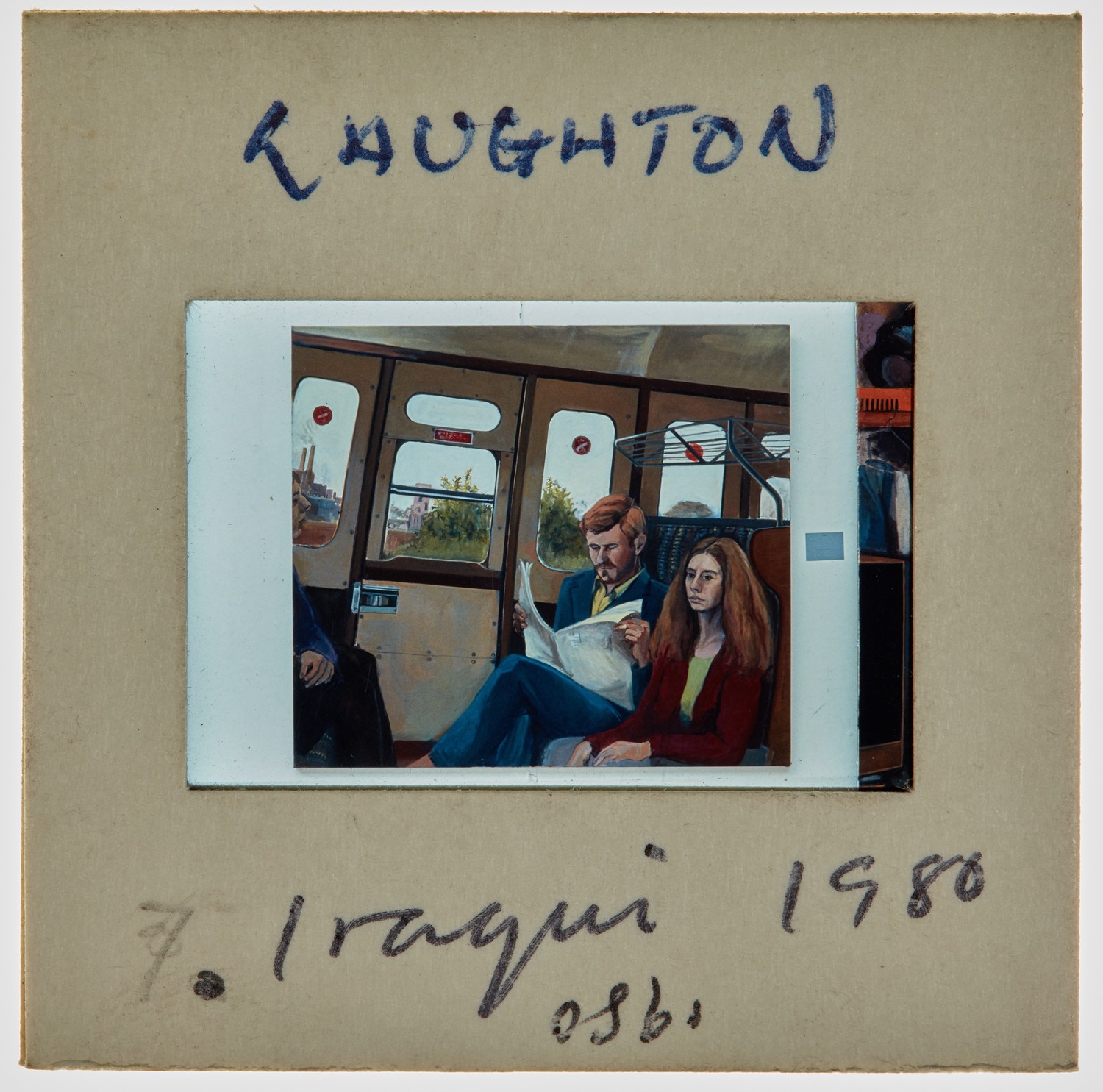 1980 Iraqi Exhibition Slide - 'Laughton'