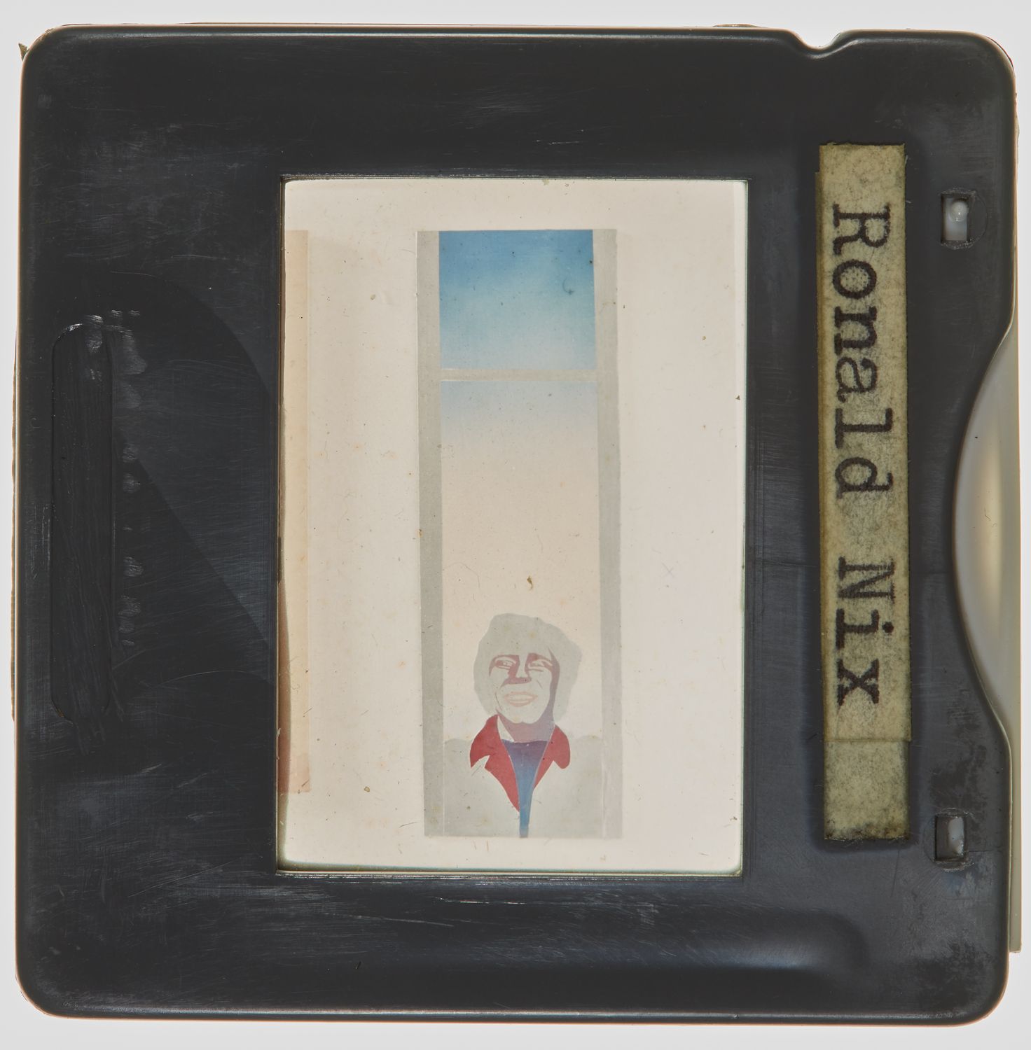 1970 Diploma in Painting Degree Show Slide - 'Ronald Nix'