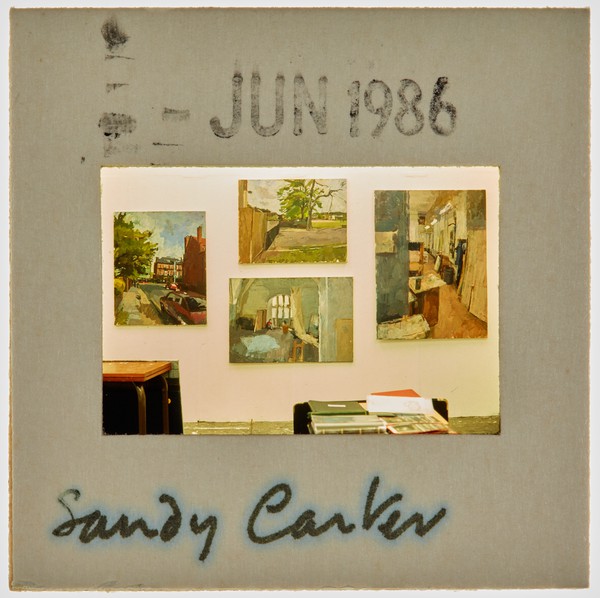 1986 BA Degree Show Slide - 'Sandy Carter'