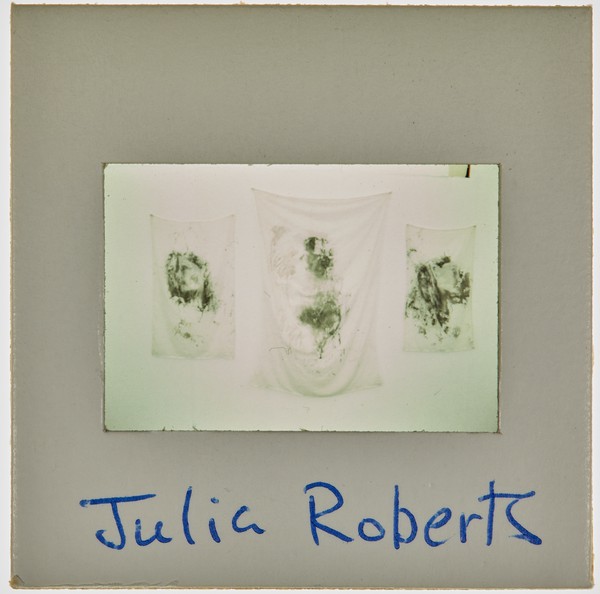 1988 BA Painting Degree Show Slide - 'Julia Roberts'