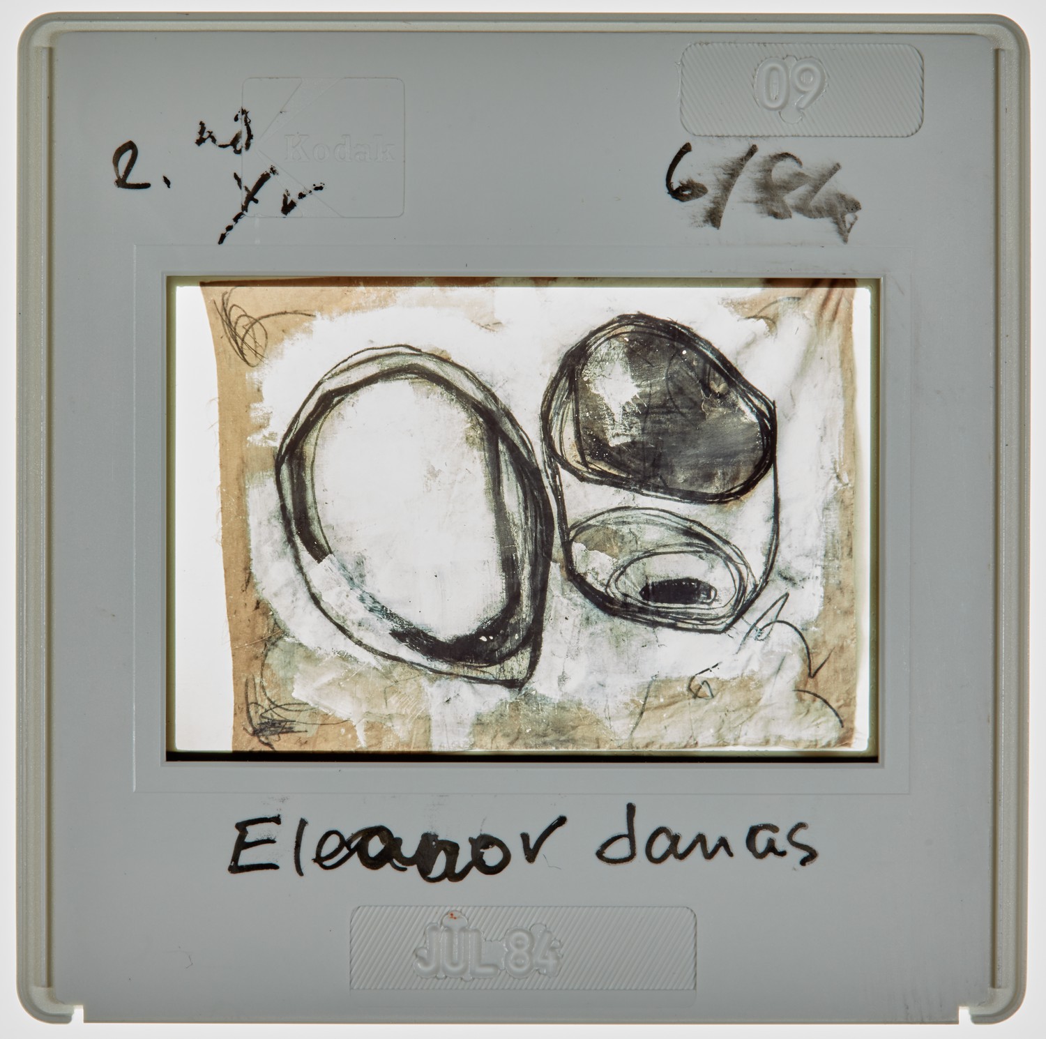 1984 2nd Year Degree Show Slide - 'Eleanor Janas'