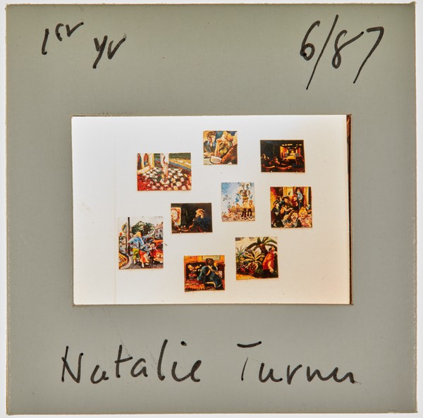 1987 1st Year Degree Show Slide - 'Natalie Turner'