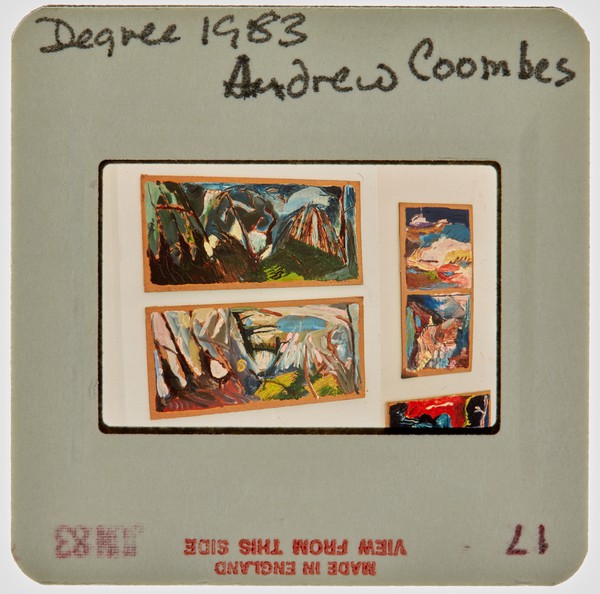 1983 BA Degree Show Slide - 'Andrew Coombes'