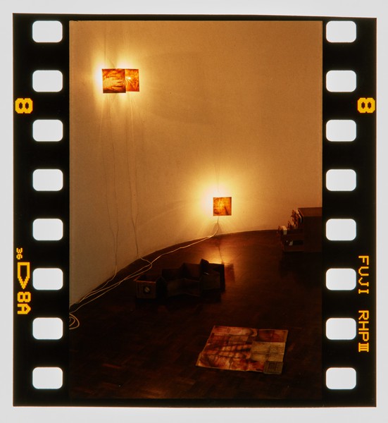 2001 MA Book Arts Degree Show Slide - Creator unknown