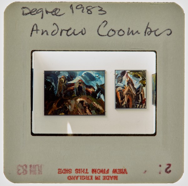 1983 BA Degree Show Slide - 'Andrew Coombes'