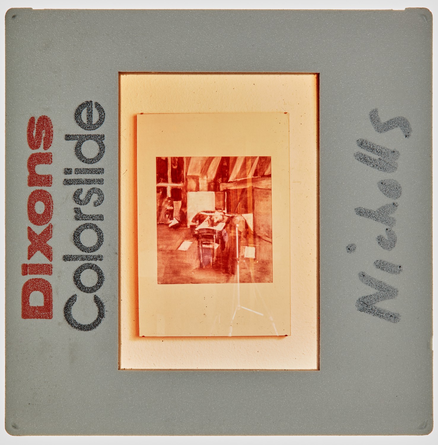 1975 BA Assessment Degree Show Slide - 'Nicholls'