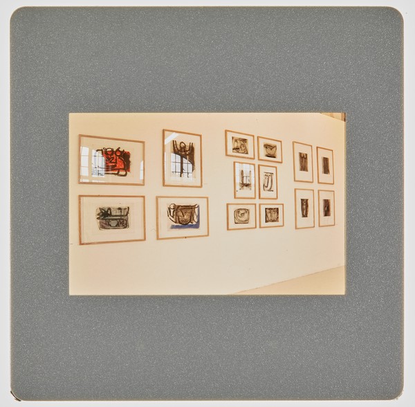1997 MA Printmaking Degree Show Slide - Creator unknown