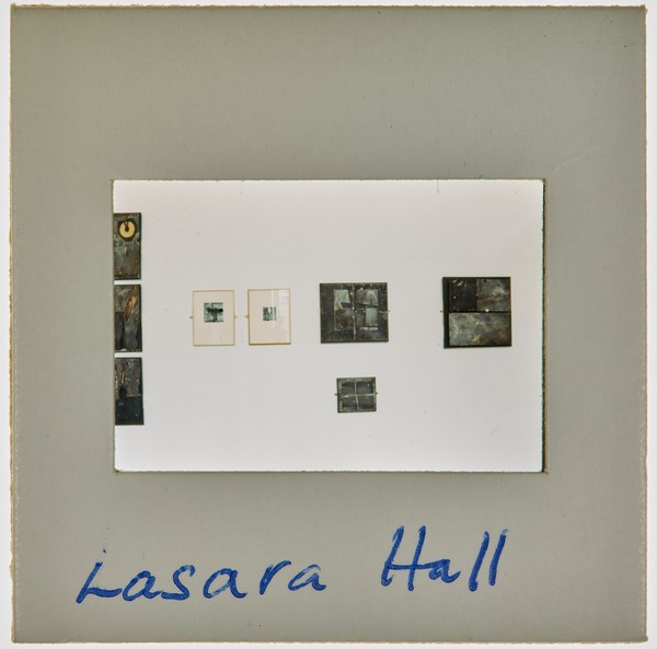 1988 BA Painting Degree Show Slide - 'Lasara Hall'