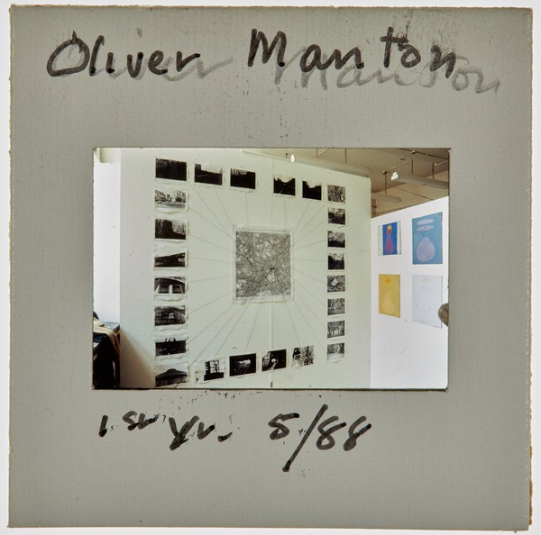 1988 1st Year Slide - 'Oliver Manton'