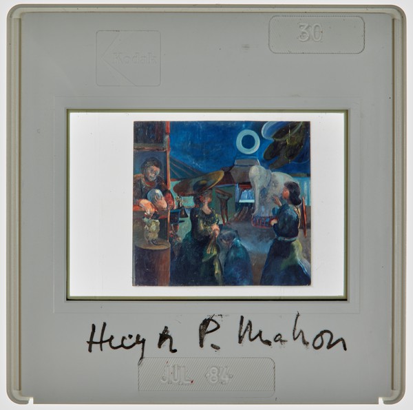 1984 2nd Year Degree Show Slide - 'Hugh P Mahon'