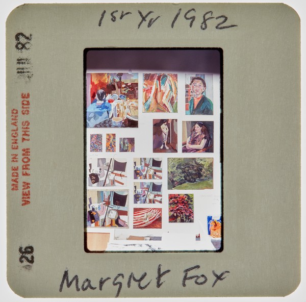 1982 1st Year Summer Exhibition Slide - 'Margret Fox'