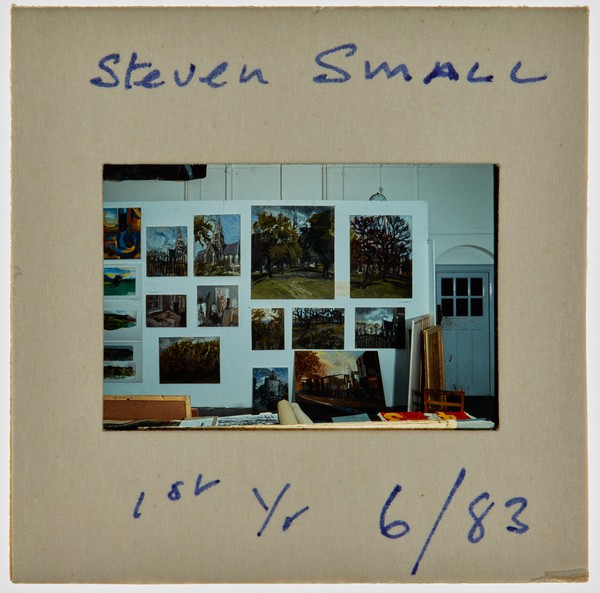 1983 1st Year Degree Show Slide - 'Steven Small'