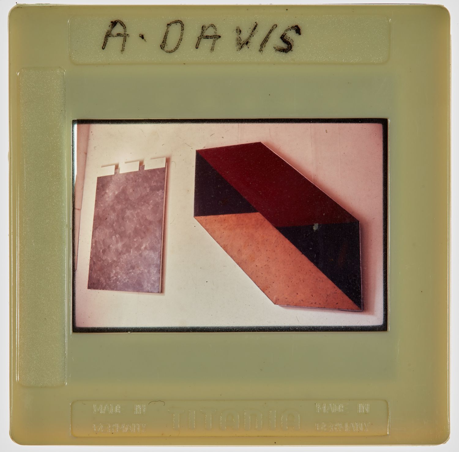 1968 Diploma in Painting Degree Show Slide - 'A Davis'