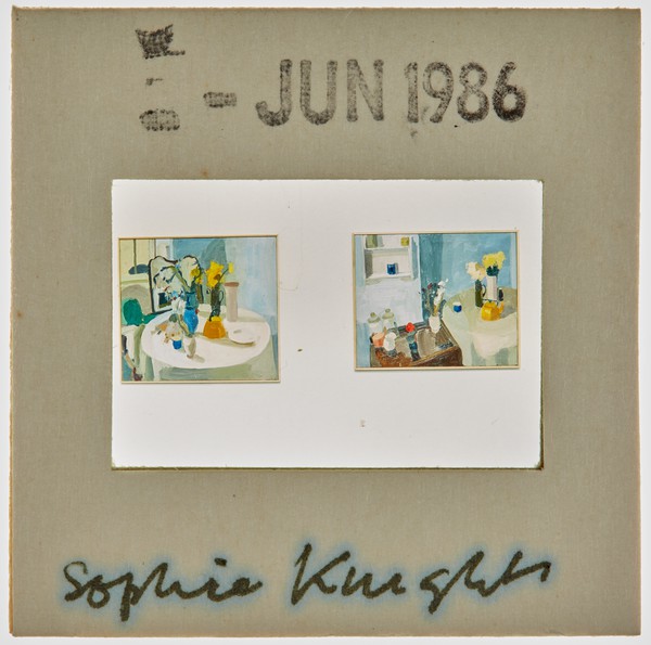 1986 BA Degree Show Slide - 'Sophie Knight'