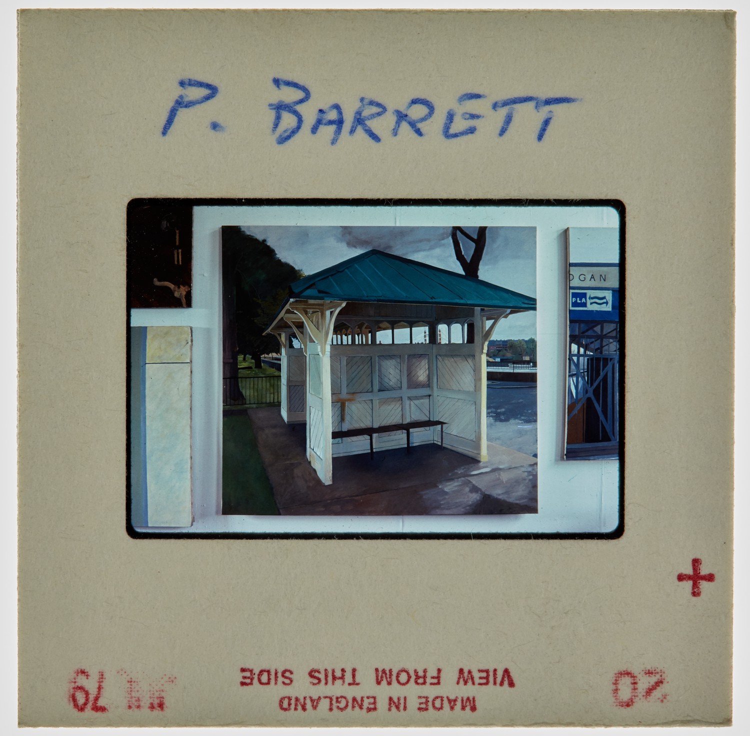 1979 BA Degree Show Slide - 'P Barrett'