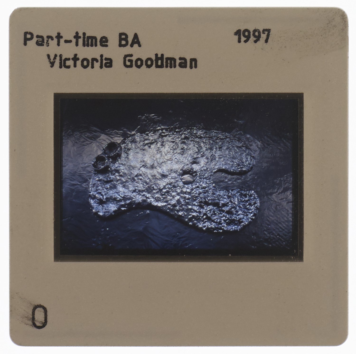 1997 Part-Time BA Degree Show Slide - 'Victoria Goodman'