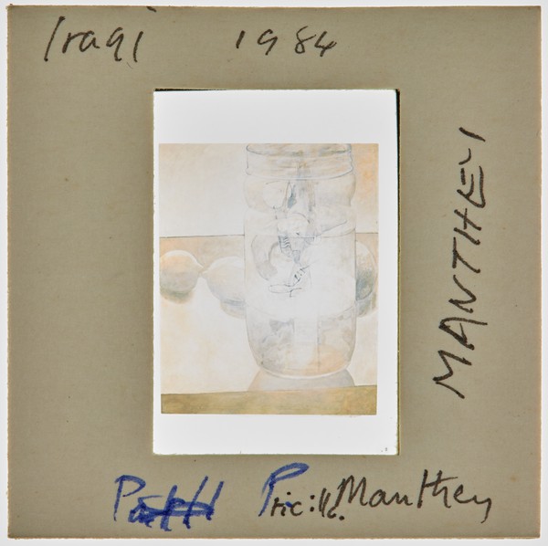 1984 Iraqi Exhibition Slide - 'Priscilla Manthey'