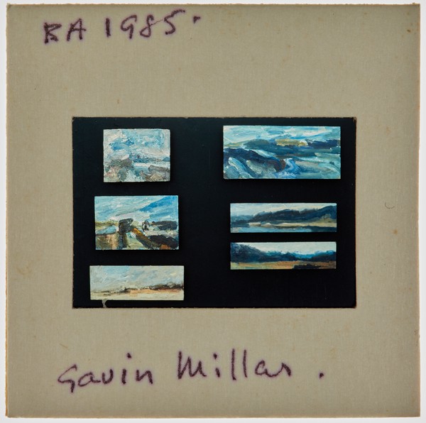 1985 BA Degree Show Slide - 'Gavin Millar'