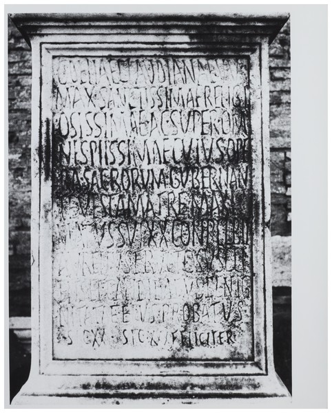 Roman lettering