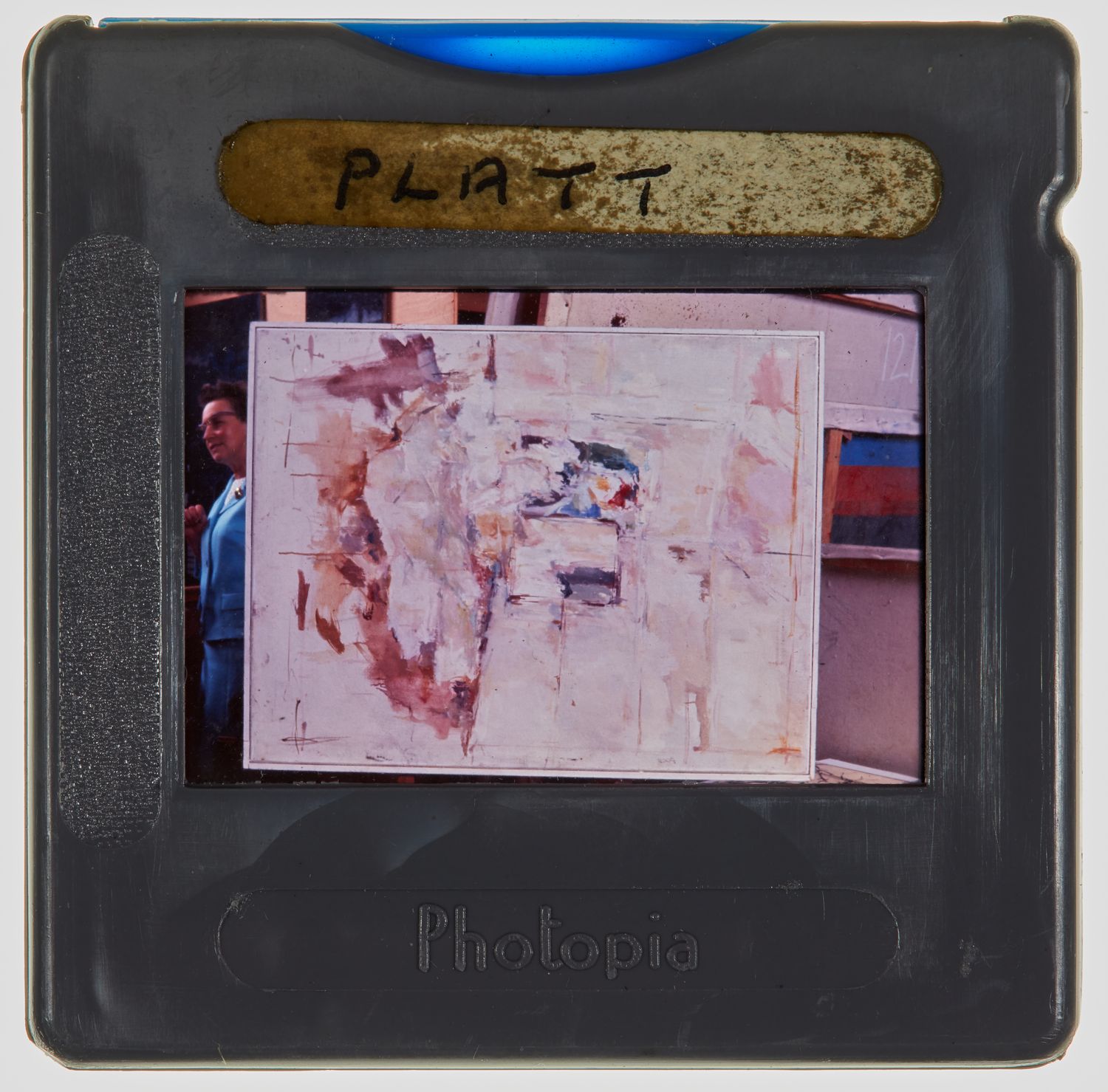 1967 Diploma in Painting Degree Show Slide - 'Platt'