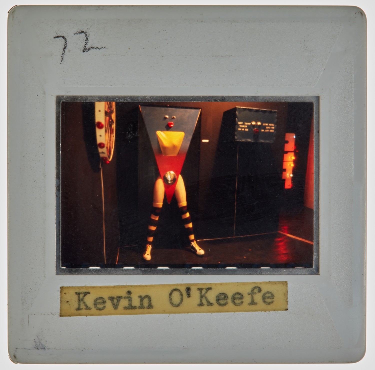 1972 Diploma in Painting Degree Show Slide - 'K O'Keefe'